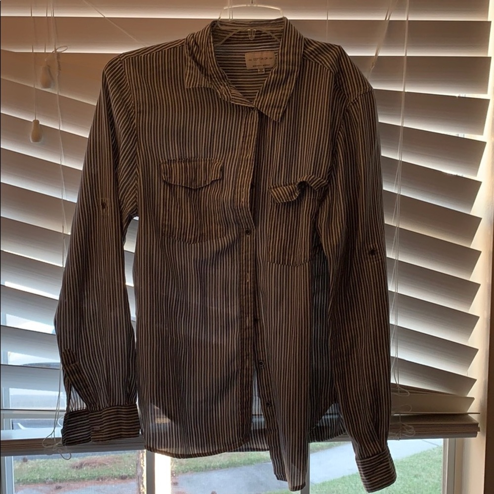 Cotton On boyfriend button down shirt